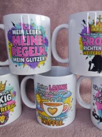 Tassen-Kollektion &bdquo;Frauenpower&ldquo;